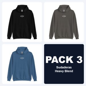 Pack 3 sudaderas Heavy Blend CVP Networks